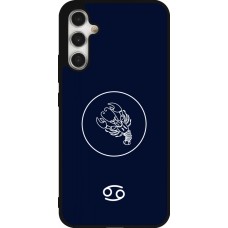 Samsung Galaxy A34 5G Case Hülle - Silikon schwarz Astrologie Krebs
