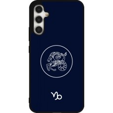 Samsung Galaxy A34 5G Case Hülle - Silikon schwarz Astrologie Steinbock