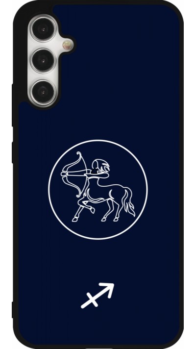 Samsung Galaxy A34 5G Case Hülle - Silikon schwarz Astrologie Schütze