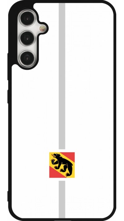Samsung Galaxy A34 5G Case Hülle - Silikon schwarz Kanton BE weiss