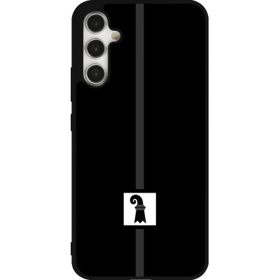 Samsung Galaxy A34 5G Case Hülle - Silikon schwarz Kanton BS schwarz