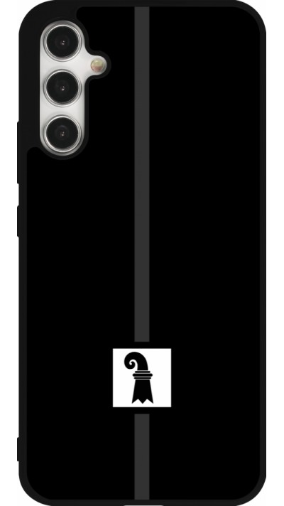 Samsung Galaxy A34 5G Case Hülle - Silikon schwarz Kanton BS schwarz