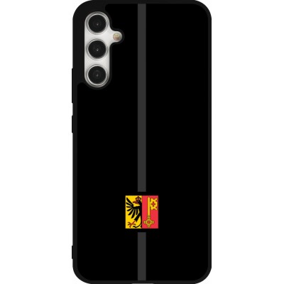 Samsung Galaxy A34 5G Case Hülle - Silikon schwarz Kanton GE schwarz