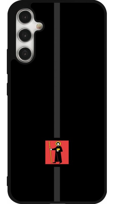 Samsung Galaxy A34 5G Case Hülle - Silikon schwarz Kanton GL schwarz