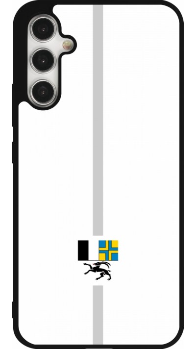 Samsung Galaxy A34 5G Case Hülle - Silikon schwarz Kanton GR weiss