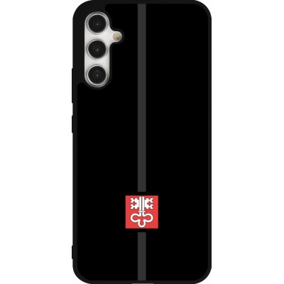 Samsung Galaxy A34 5G Case Hülle - Silikon schwarz Kanton NW schwarz