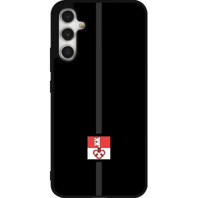 Samsung Galaxy A34 5G Case Hülle - Silikon schwarz Kanton OW schwarz