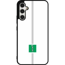 Samsung Galaxy A34 5G Case Hülle - Silikon schwarz Kanton SG weiss
