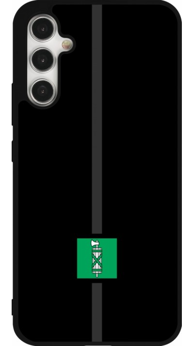 Samsung Galaxy A34 5G Case Hülle - Silikon schwarz Kanton SG schwarz