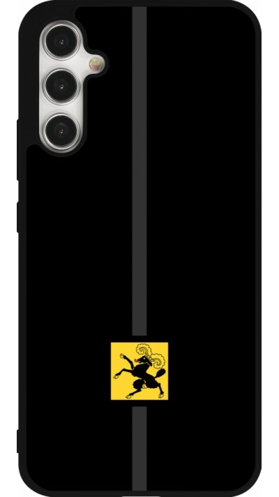 Samsung Galaxy A34 5G Case Hülle - Silikon schwarz Kanton SH schwarz