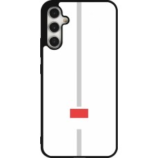Samsung Galaxy A34 5G Case Hülle - Silikon schwarz Kanton SO weiss