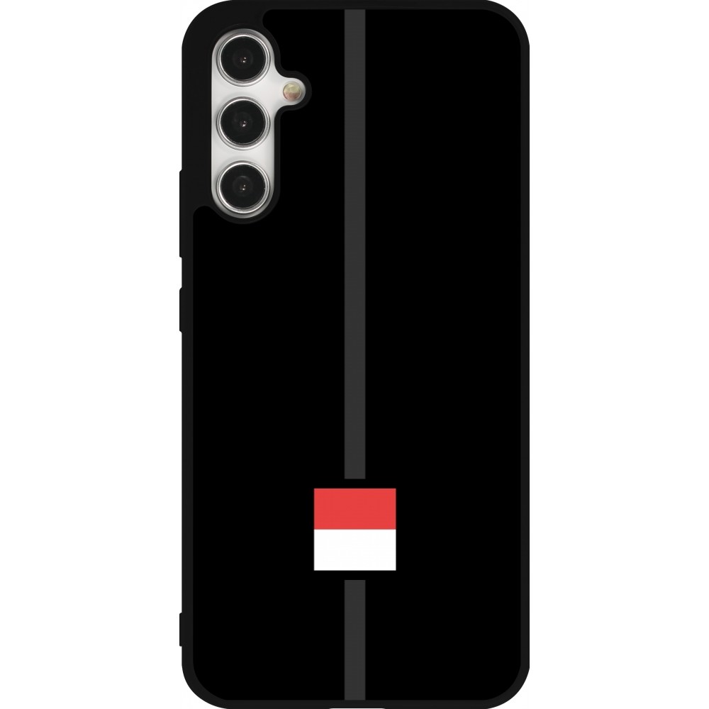 Samsung Galaxy A34 5G Case Hülle - Silikon schwarz Kanton SO schwarz