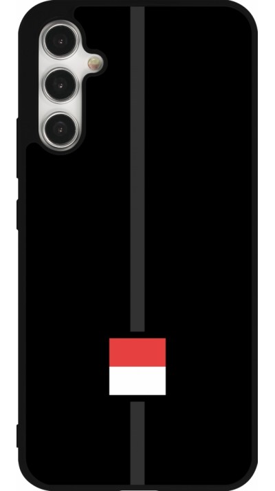 Samsung Galaxy A34 5G Case Hülle - Silikon schwarz Kanton SO schwarz