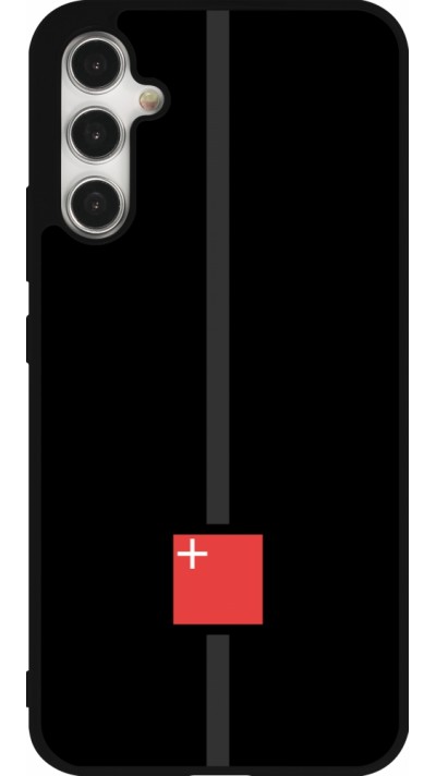 Samsung Galaxy A34 5G Case Hülle - Silikon schwarz Kanton SZ schwarz