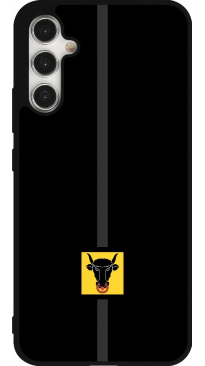 Samsung Galaxy A34 5G Case Hülle - Silikon schwarz Kanton UR schwarz