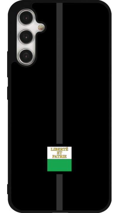 Samsung Galaxy A34 5G Case Hülle - Silikon schwarz Kanton VD schwarz