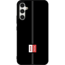 Samsung Galaxy A34 5G Case Hülle - Silikon schwarz Kanton VS schwarz