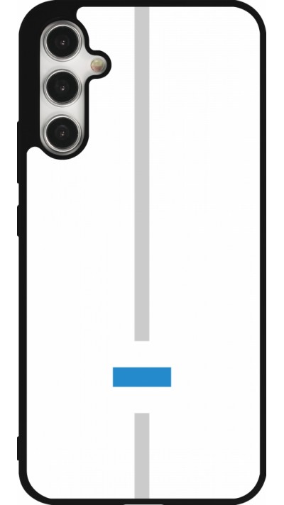 Samsung Galaxy A34 5G Case Hülle - Silikon schwarz Kanton ZG weiss
