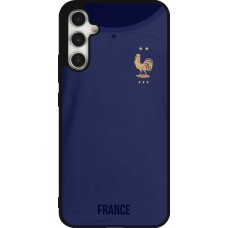 Samsung Galaxy A34 5G Case Hülle - Silikon schwarz Frankreich 2022 personalisierbares Fussballtrikot