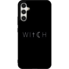 Samsung Galaxy A34 5G Case Hülle - Silikon schwarz Halloween 22 witch word