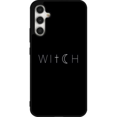 Samsung Galaxy A34 5G Case Hülle - Silikon schwarz Halloween 22 witch word