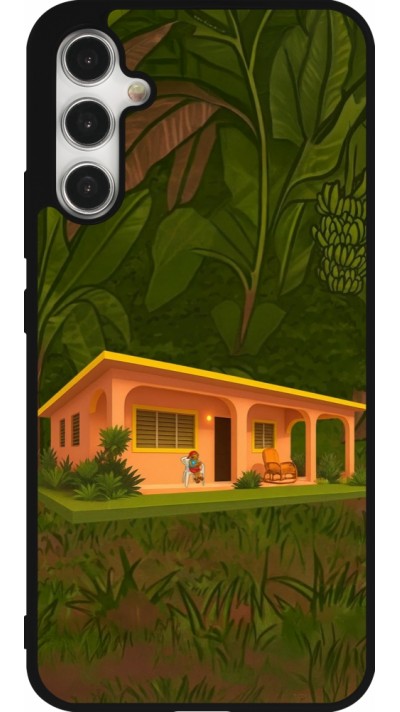 Coque Samsung Galaxy A34 5G - Silicone rigide noir Benitos house DTMF