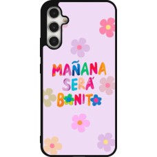 Samsung Galaxy A34 5G Case Hülle - Silikon schwarz Karol G Manana sera bonito