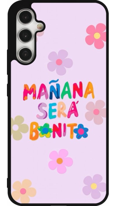 Coque Samsung Galaxy A34 5G - Silicone rigide noir Karol G Manana sera bonito