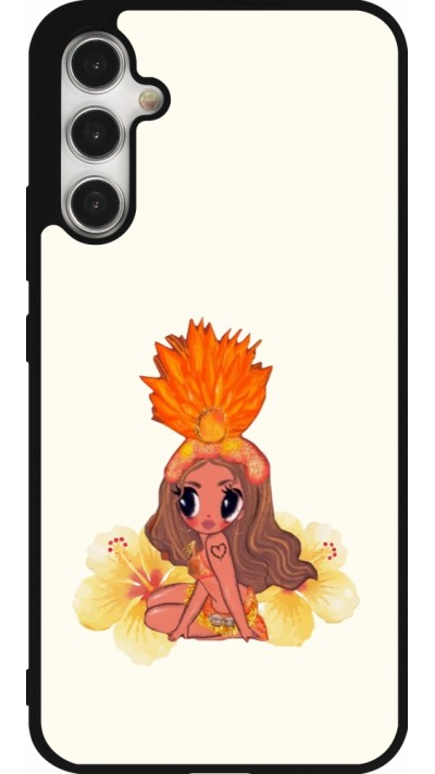Coque Samsung Galaxy A34 5G - Silicone rigide noir Karol G Tropicoqueta