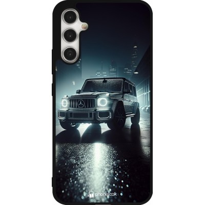 Samsung Galaxy A34 5G Case Hülle - Silikon schwarz Mercedes G AMG Nacht