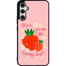 Samsung Galaxy A34 5G Case Hülle - Silikon schwarz Mom 2026 Berry best