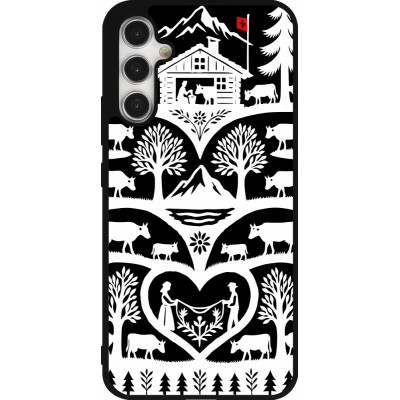 Samsung Galaxy A34 5G Case Hülle - Silikon schwarz Poya Schweiz 2 schwarz