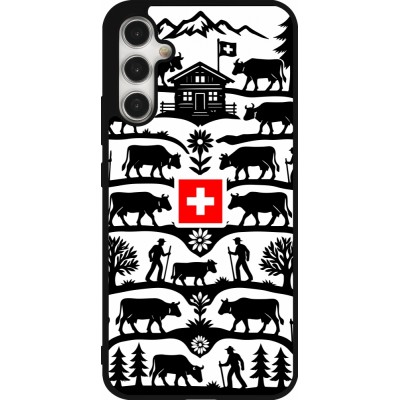 Samsung Galaxy A34 5G Case Hülle - Silikon schwarz Poya Schweiz 3