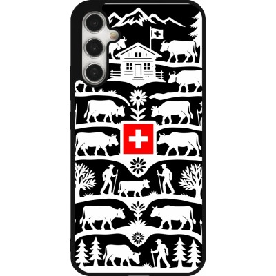Samsung Galaxy A34 5G Case Hülle - Silikon schwarz Poya Schweiz 3 schwarz