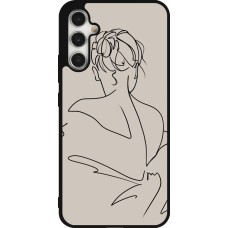 Samsung Galaxy A34 5G Case Hülle - Silikon schwarz Salnikova 05