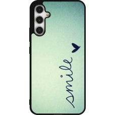 Samsung Galaxy A34 5G Case Hülle - Silikon schwarz Smile