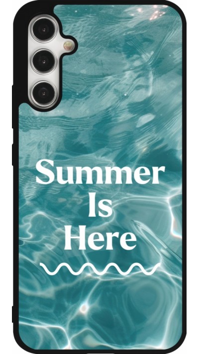 Samsung Galaxy A34 5G Case Hülle - Silikon schwarz Summer 2025 Summer is here