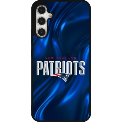 Samsung Galaxy A34 5G Case Hülle - Silikon schwarz Super Bowl 26 Patriots 2