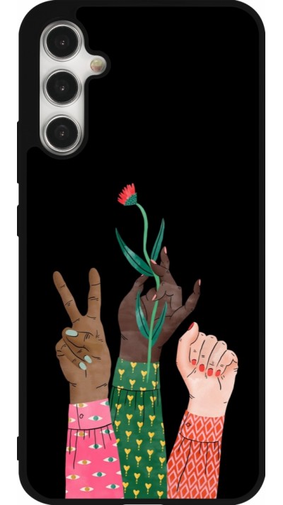 Coque Samsung Galaxy A34 5G - Silicone rigide noir Womens day 2026 2