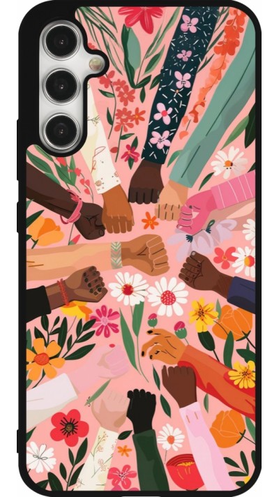 Coque Samsung Galaxy A34 5G - Silicone rigide noir Womens day 2026 8