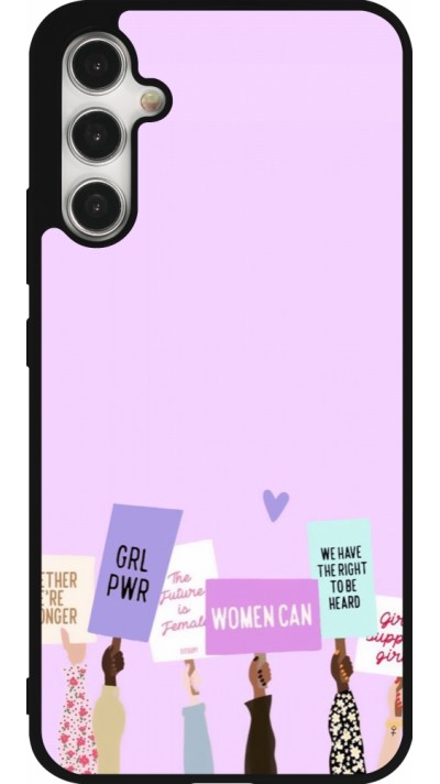 Coque Samsung Galaxy A34 5G - Silicone rigide noir Womens day 2026 9