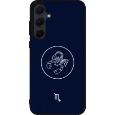 Samsung Galaxy A35 5G Case Hülle - Silikon schwarz Astrologie Skorpion