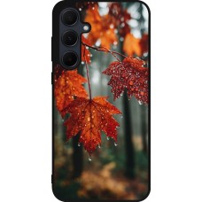 Samsung Galaxy A35 5G Case Hülle - Silikon schwarz Autumn 25 Rain