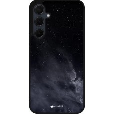 Samsung Galaxy A35 5G Case Hülle - Silikon schwarz Black Sky Clouds