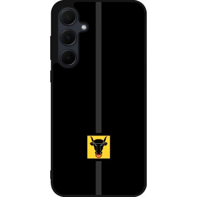 Samsung Galaxy A35 5G Case Hülle - Silikon schwarz Kanton UR schwarz