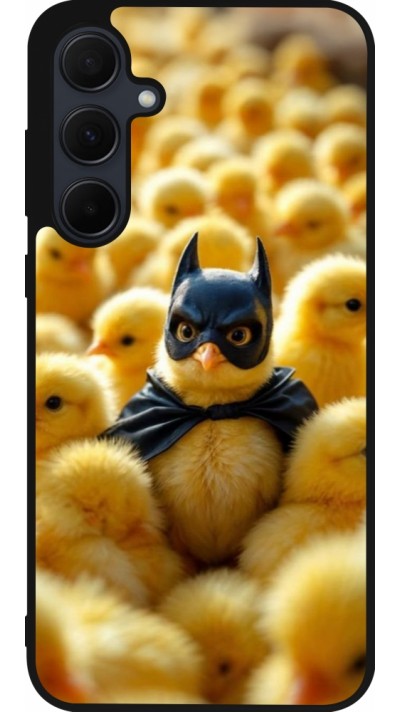 Samsung Galaxy A35 5G Case Hülle - Silikon schwarz Easter 2026 Chicken Batman