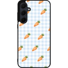 Samsung Galaxy A35 5G Case Hülle - Silikon schwarz Easter 2026 Pattern carrots
