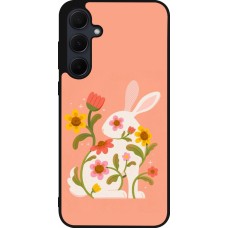 Samsung Galaxy A35 5G Case Hülle - Silikon schwarz Easter 2026 Rabbit collage