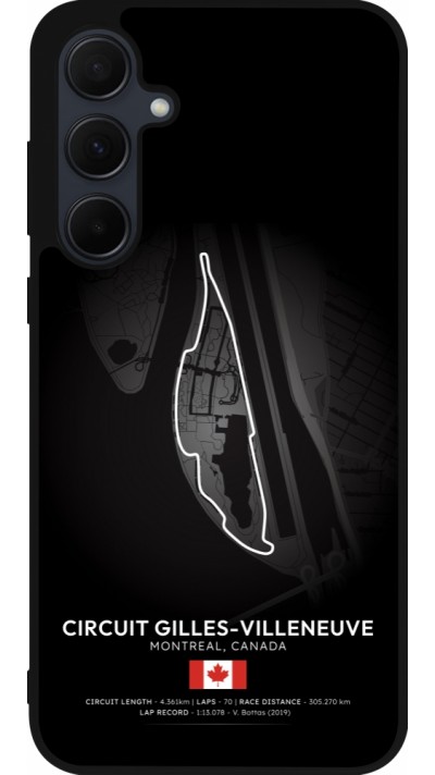 Samsung Galaxy A35 5G Case Hülle - Silikon schwarz F1 Track 2025 Canada