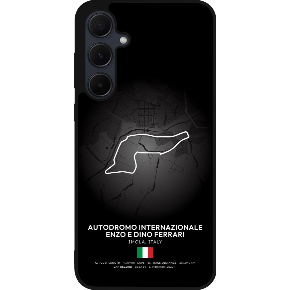 Samsung Galaxy A35 5G Case Hülle - Silikon schwarz F1 Track 2025 Emilia-Rogmana